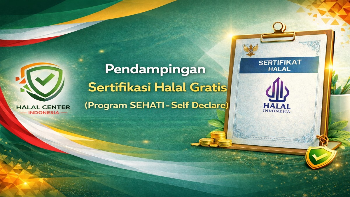 Pendampingan Sertifikasi Halal Gratis UMKM Makanan & Minuman