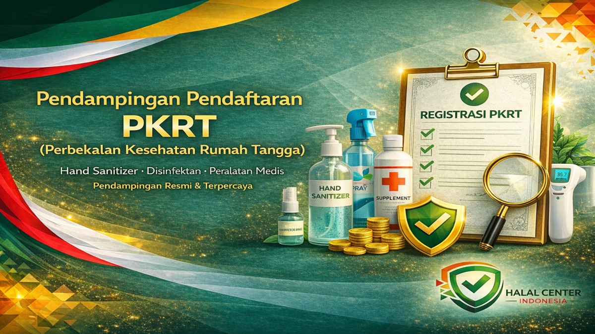 Pendampingan Pendaftaran PKRT untuk UMKM & Industri
